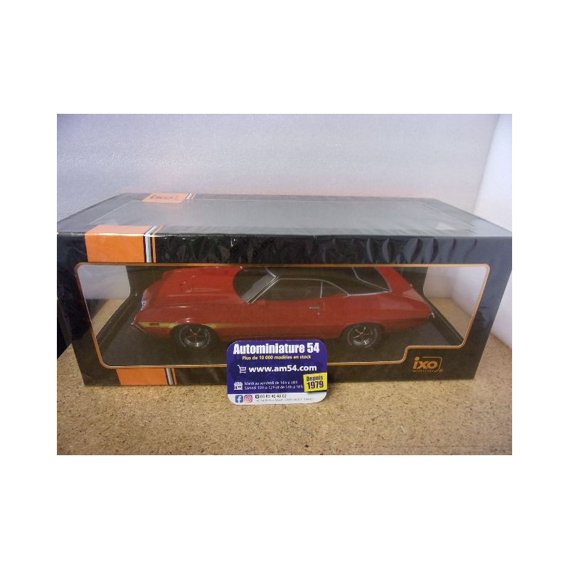 Ford Gran Torino Sport 2 Doors Red 1972 18CMC263 Ixo Models