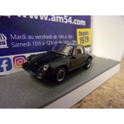 Porsche 911 3.2 Targa Black 87U00058 Schuco 1/87