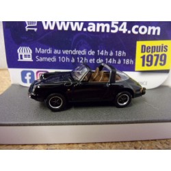 Porsche 911 3.2 Targa Black 87U00058 Schuco 1/87