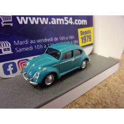 Volkswagen Kafer Cox Coccinelle Beetle Blue 87U00033 Schuco