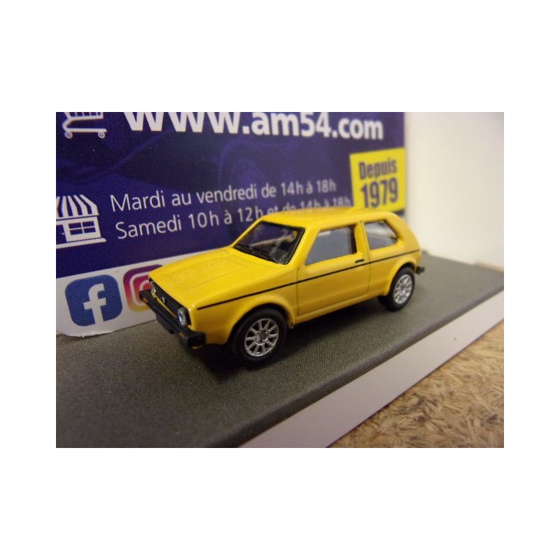 Volkswagen Golf 1 Jaune 87U00034 Schuco 1/87