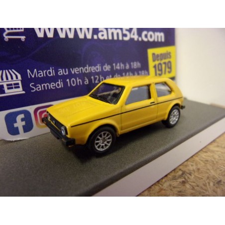Volkswagen Golf 1 Jaune 87U00034 Schuco 1/87
