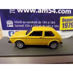 Volkswagen Golf 1 Jaune 87U00034 Schuco 1/87