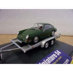 Volkswagen Combi T1 Pick Up + remorque + Porsche 901 450731300 Schuco