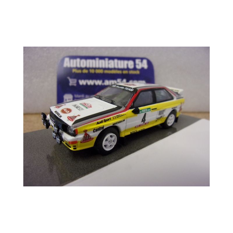 1984 Audi Quattro n°4 Portugal 1/64 452037000 Schuco
