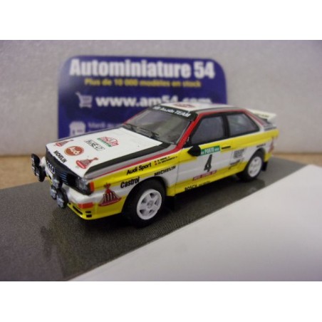 1984 Audi Quattro n°4 Portugal 1/64 452037000 Schuco