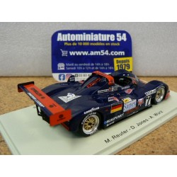 1996 Joest - Porsche WSC n°7 Reuter - Jones - Wurz 1st Winner Le Mans 43LM96 Spark Model