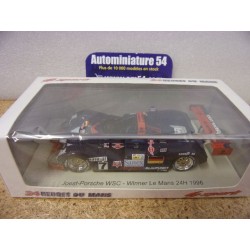 1996 Joest - Porsche WSC n°7 Reuter - Jones - Wurz 1st Winner Le Mans 43LM96 Spark Model