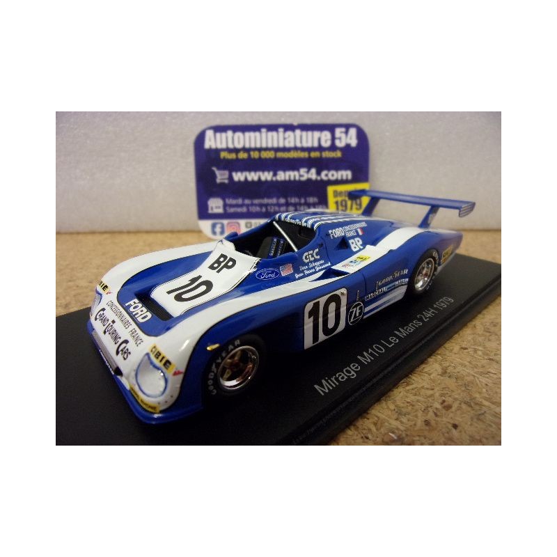1979 Mirage M10 n°10 Jaussaud - Hobbs - Schuppan Le Mans S0313 Spark Model