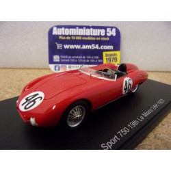 1957 Osca Sport 750 n°46 Laroche - Radix Le Mans S5084 Spark Model