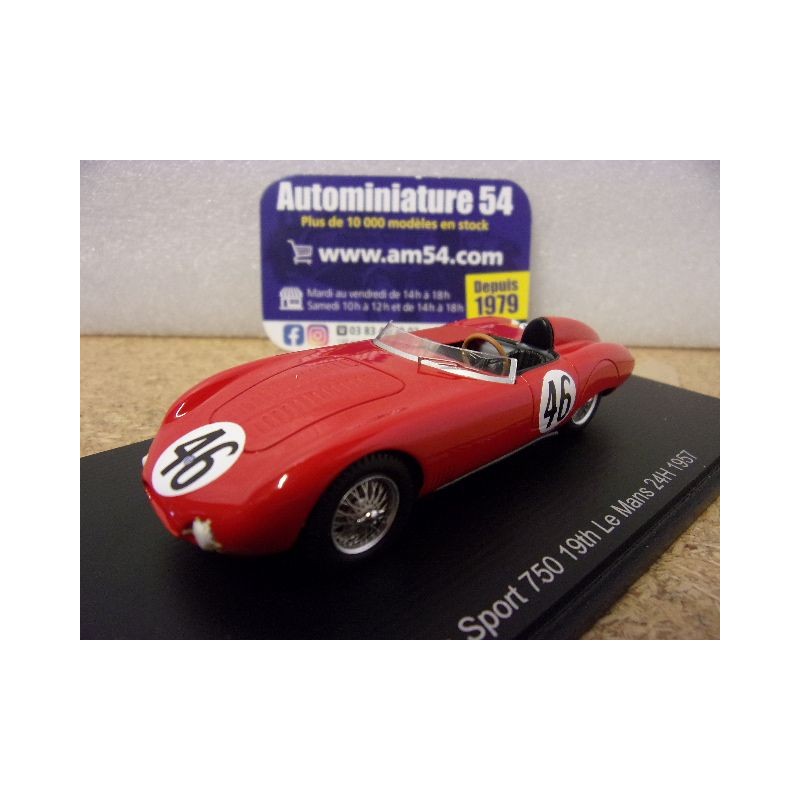 1957 Osca Sport 750 n°46 Laroche - Radix Le Mans S5084 Spark Model
