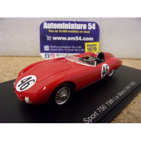 1957 Osca Sport 750 n°46 Laroche - Radix Le Mans S5084 Spark Model