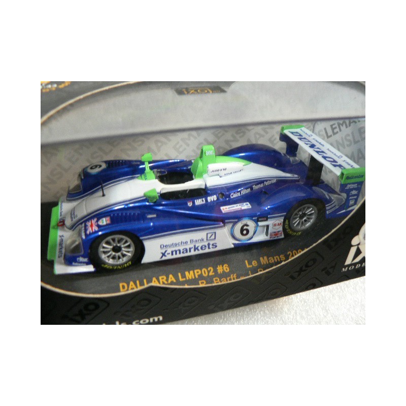 2004 Dallara LMP2 n°6 Le Mans LMM082 Ixo Models