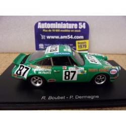 1975 Porsche 911 2.7 n°87 Boubet - Dermagne 20th Le Mans S9812 Spark Model