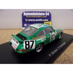 1975 Porsche 911 2.7 n°87 Boubet - Dermagne 20th Le Mans S9812 Spark Model