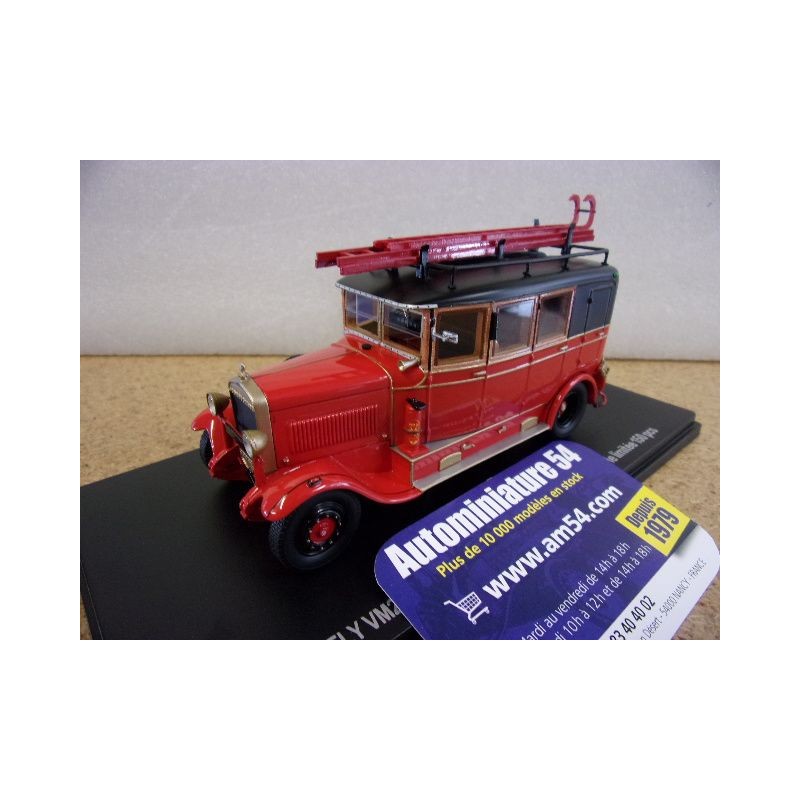 Laffly VM2 1925 FP13 Fourgon Pompe Pompiers Ville de Brou Franstyle049