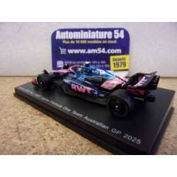 2025 Alpine A524 BWT n°7 Jack Doohan Y433 Spark Model Sparky 1.64