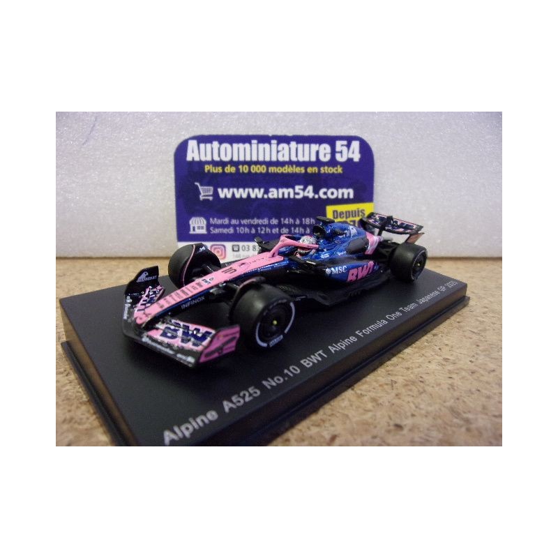 2025 Alpine A524 BWT n°10 Pierre Gasly Y432 Spark Model Sparky 1.64
