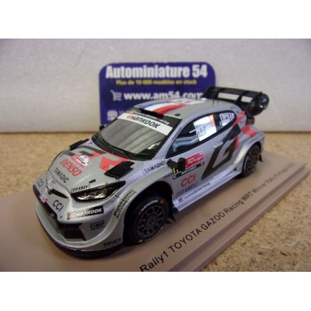 2025 Toyota GR Yaris Rally1 n°17 Ogier - Landais 1st Winner Portugal S6901 Spark Model