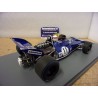 1971 Tyrrell 003 n°11 Jackie Stewart 1st Winner Monaco GP 18S537 Spark Model