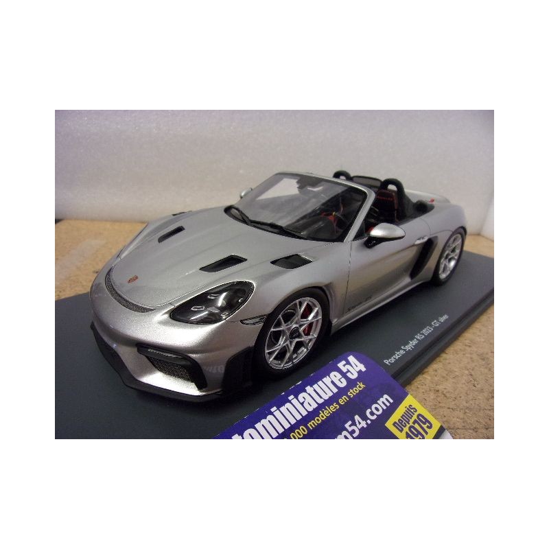 Porsche Boxter Spyder GT Silver 2023 18U00013 Schuco