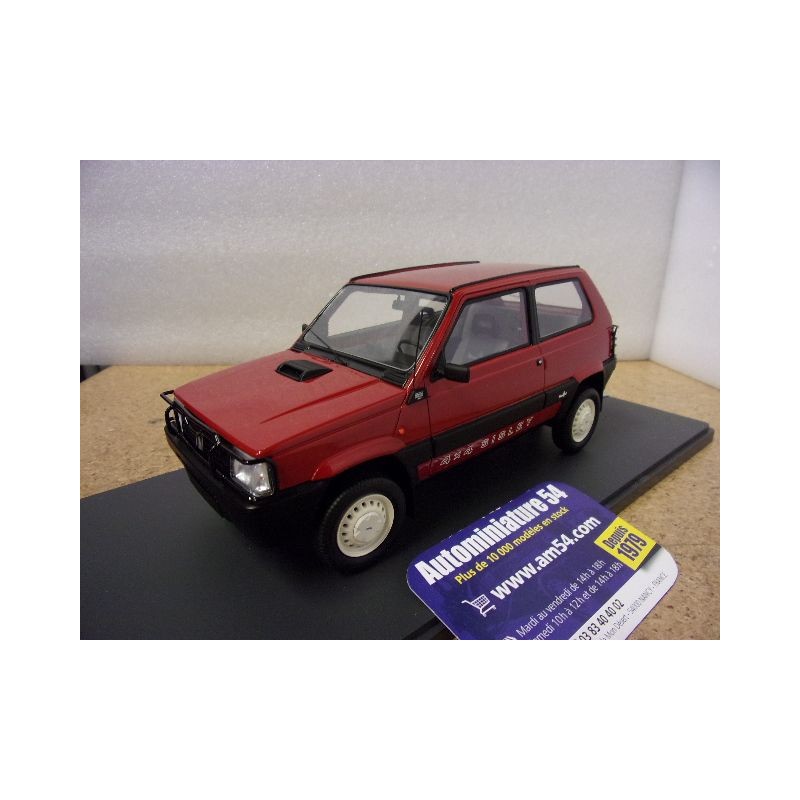 Fiat Panda 4x4 Red Sisley 1989 18U00110 Schuco