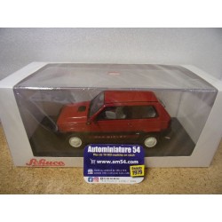 Fiat Panda 4x4 Red Sisley 1989 18U00110 Schuco