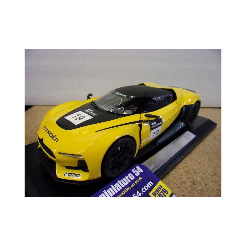 Citroen GT yellow - black concept limited 200pcs 2008 181609 Norev