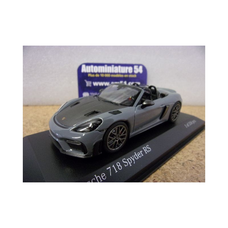 Porsche 718 Spyder RS type 982 Arktikgrau 2023 410063130 Minichamps