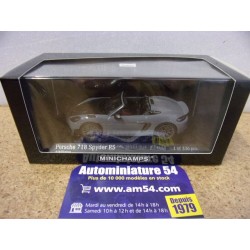 Porsche 718 Spyder RS type 982 Arktikgrau 2023 410063130 Minichamps