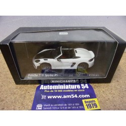 Porsche 718 Spyder RS type 982 White 2023 410063131 Minichamps
