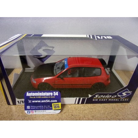 Honda Civic EG6 Spoon Version Red 1991 S1810403 Solido