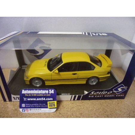 BMW M3 E36 Coupé Solido Works Dakar Yellow 1991 S1803917 Solido