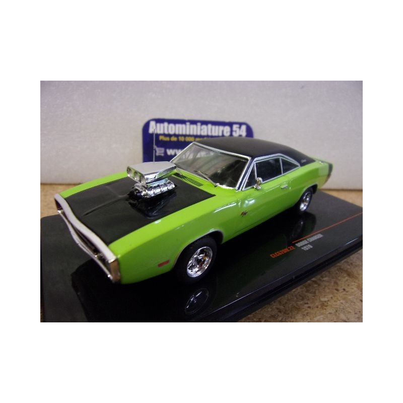 Dodge Charger Green - Black 1970 CLC620 Ixo Models