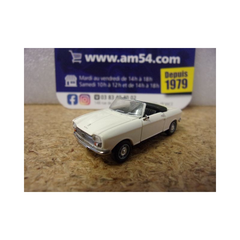 Peugeot 204 Cabrio White 29176 Brekina 1/87