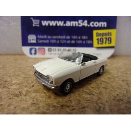 Peugeot 204 Cabrio White 29176 Brekina 1/87