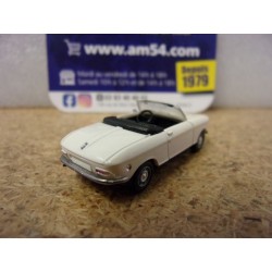 Peugeot 204 Cabrio White 29176 Brekina 1/87