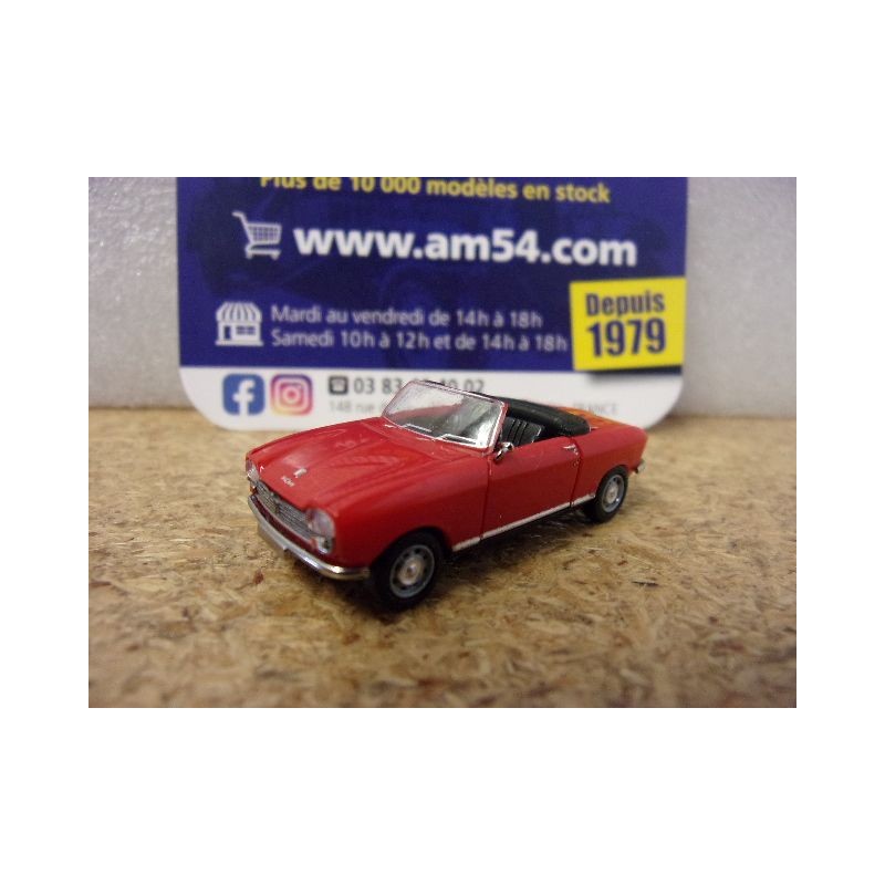Peugeot 204 Cabrio Red 29175 Brekina 1/87