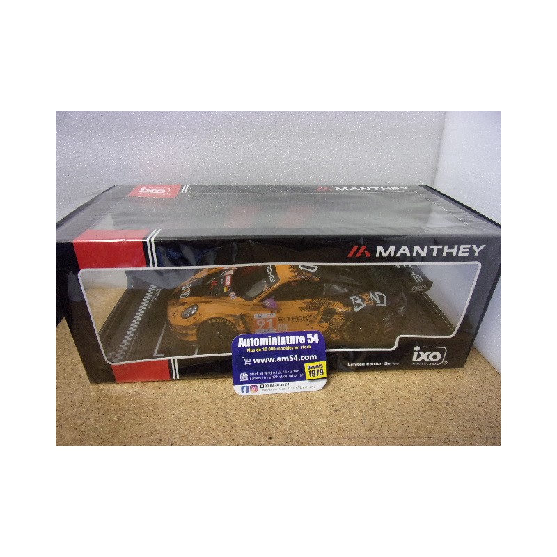 2024 Porsche 911 - 992 n°91  Le Mans MG-I-911LM-241891 Ixo Models