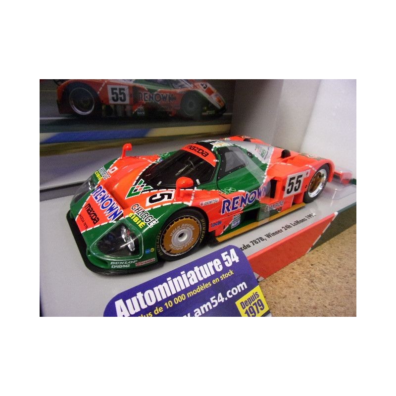 1991 Mazda 787B n°55 Weidler - Herbert - Gachot 1st Winner Le Mans w1802701C Werk83