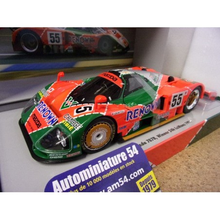 1991 Mazda 787B n°55 Weidler - Herbert - Gachot 1st Winner Le Mans w1802701C Werk83