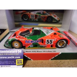 1991 Mazda 787B n°55 Weidler - Herbert - Gachot 1st Winner Le Mans w1802701C Werk83