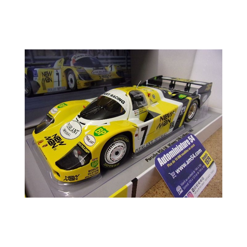 1984 Porsche 956 LH n°7 Ludwig - Pescarolo - Johansson 1st Winner Le Mans W18043004C Werk83