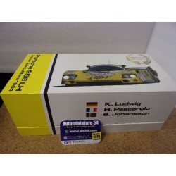 1984 Porsche 956 LH n°7 Ludwig - Pescarolo - Johansson 1st Winner Le Mans W18043004C Werk83