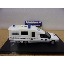 Citroen XM Tissier 6 roues SOS Ambulances ref 408 Perfex