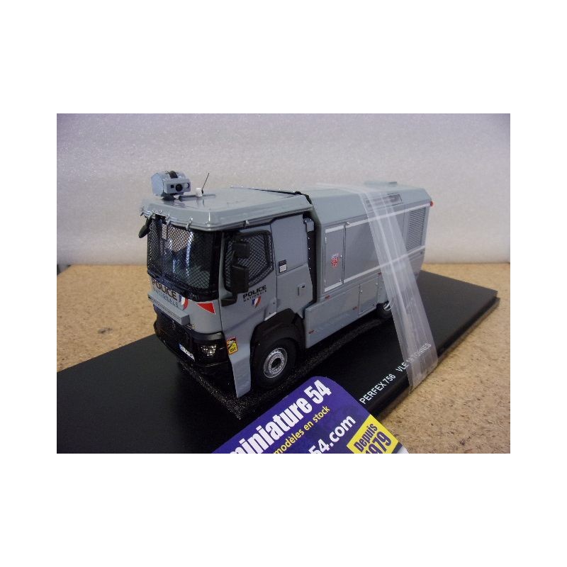 VLE 19 Tonnes Police Nationale Gris Renault Ref 756 Perfex