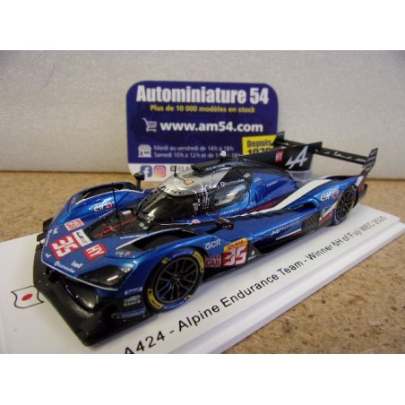 2025 Alpine A424 n°35 Chatin - Hasburg - Milesi 1st Winner Fuji SJ200 Spark Model