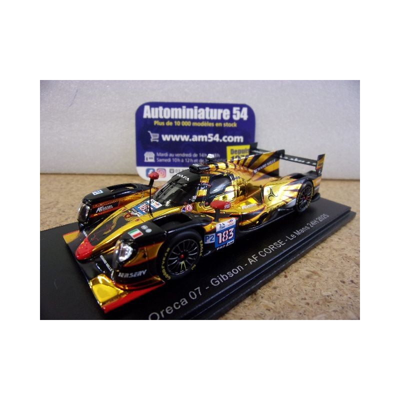 2025 Oreca 07 Gibson AF Corse n°183 Perrodo - Vaxivière - Da Costa Le Mans S9287 Spark Model