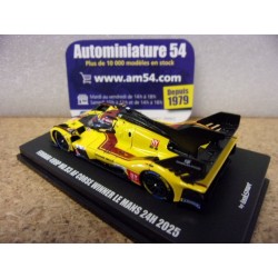 2025 Ferrari 499P AF Corse n°83 Kubica - Shwartzman - Ye 1st Winner Le Mans LS64010LM Look Smart 1/64