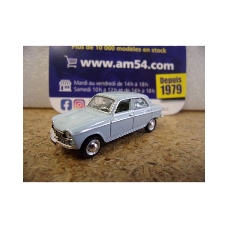Peugeot 204 Blue 1967 472418 Norev 1/87
